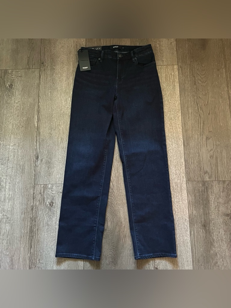 Nwt Hudson Casual Office High Rise Straight Leg Stretchy Denim Jeans Size 4 — image 3 of 8